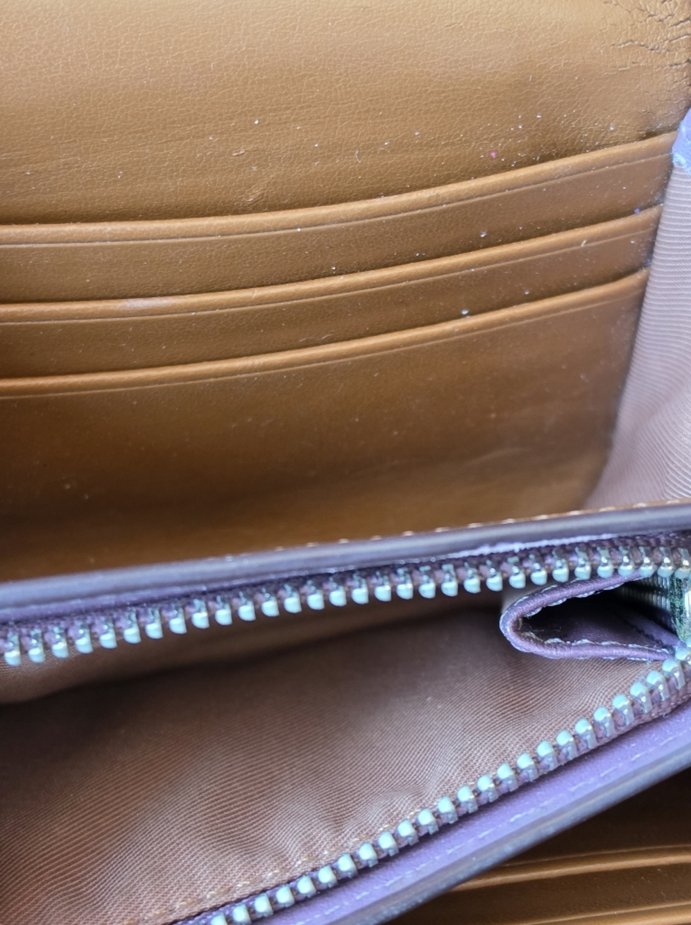 HTF COACH Colorblock Charm Flap Wallet - Picture 11 of 12